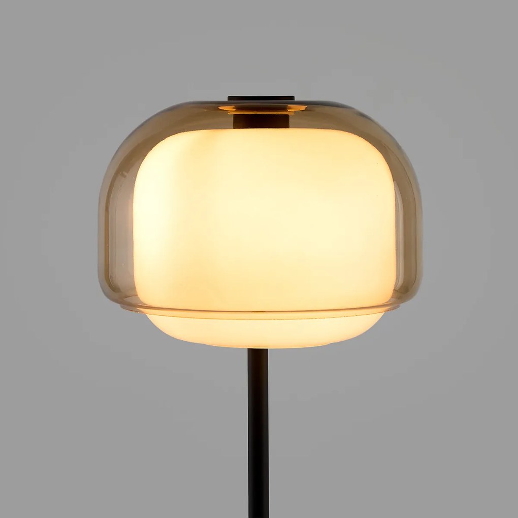 Vloerlamp van gekleurd glas, KINOKO