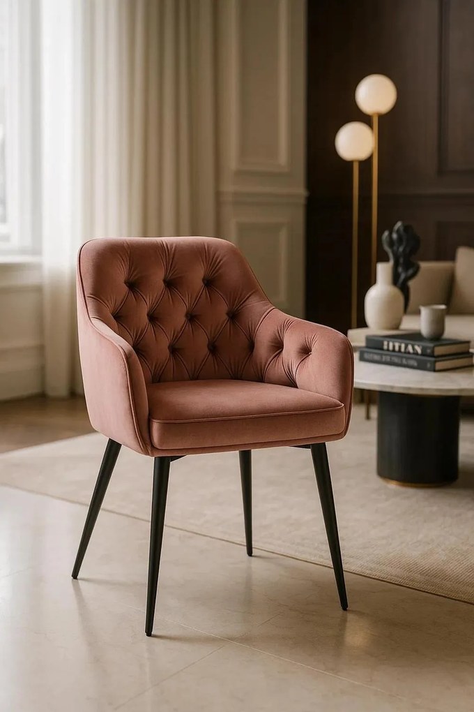 Salle Fluwelen Stoel