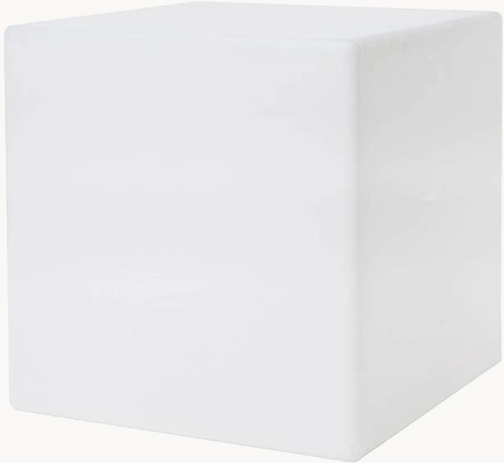 In- & outdoor LED-decoratieve lamp Shining Cube met kleurverandering