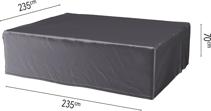 Platinum Aerocover loungesethoes - Ademende hoes voor loungeset 235 x 235 x H70cm