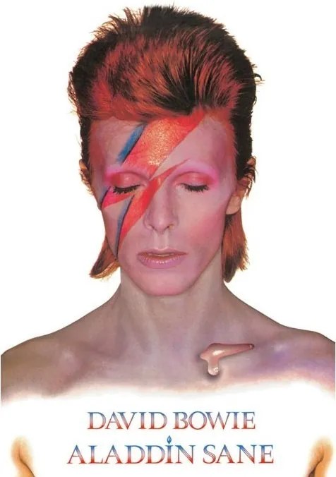 Poster David Bowie - Aladdin Sane