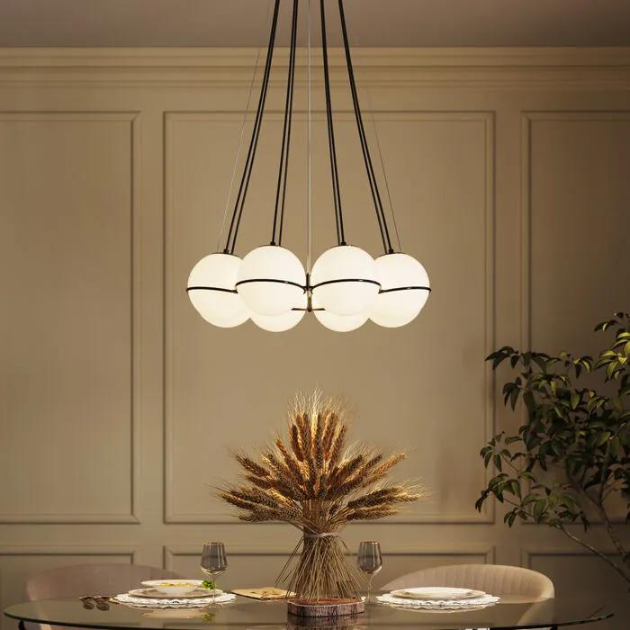 Kare Design Hanglamp Globes - Ø71cm - Zwart