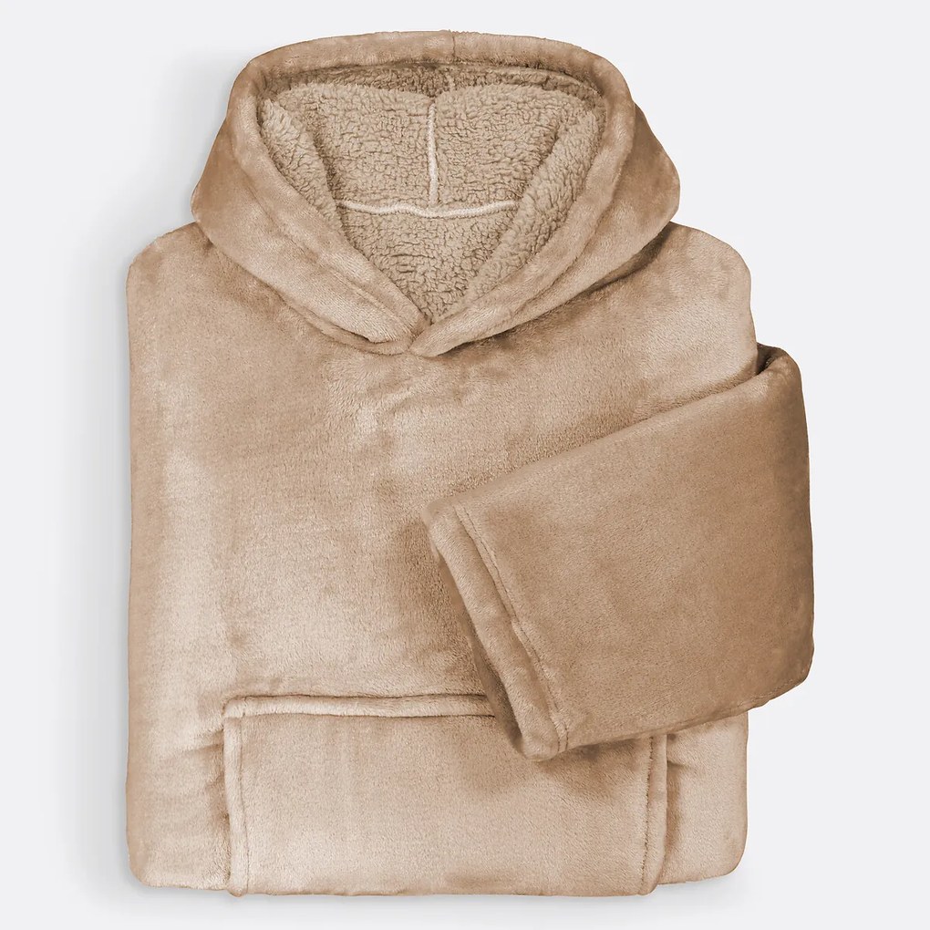 Plaid fleece sweater maat S/M, Javi