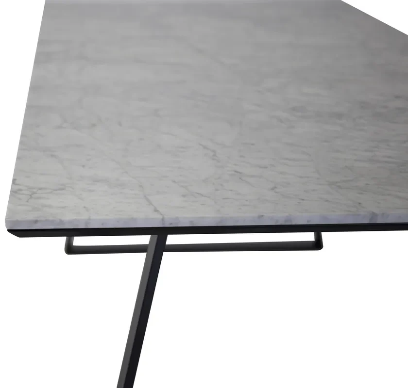 Jörn Eettafel - Corne - 140x90 cm - Marmer - Jörn