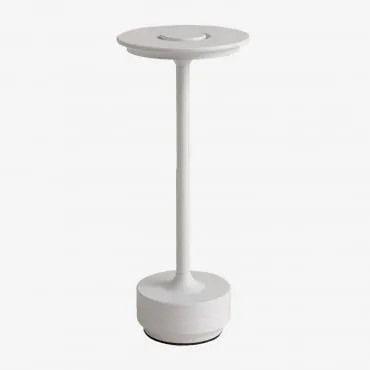 Draadloze Led-buitenlamp Rivkin Wit - Sklum