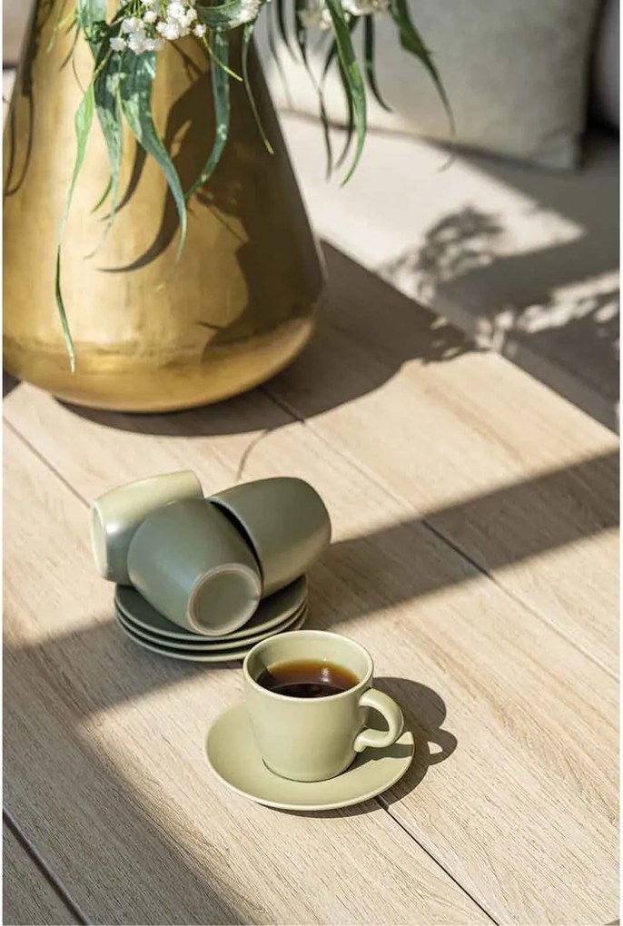 Garden Impressions Burela lounge dining set 5-delig links - taupe