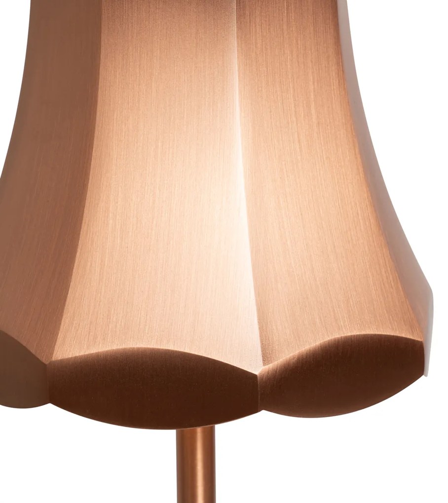 Buitenlamp met dimmer LED Retro tafellamp met dimmer koper oplaadbaar IP44 - Granny Retro IP44 Buitenverlichting Lamp