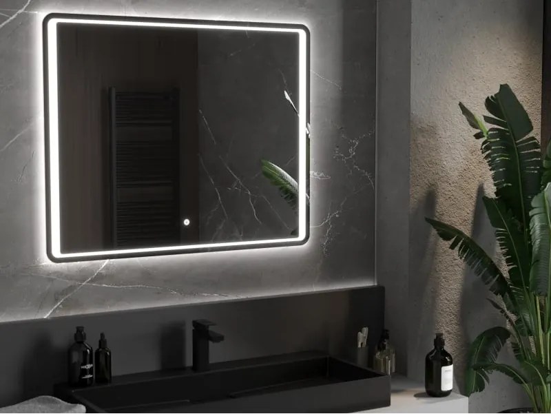 Mexen Zusa verlichte badkamerspiegel 120 x 80 cm, LED 6000K, anti-condens - 9808-120-080-611-00