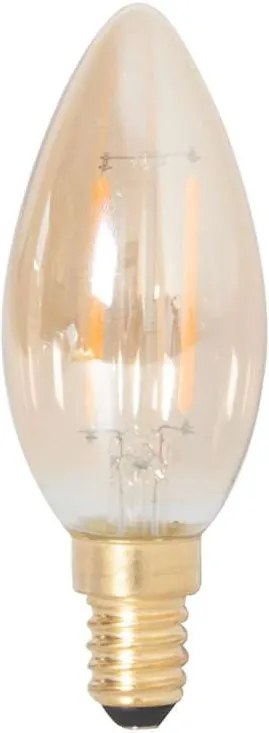 Calex LED kaarslamp 240V 2W E14 - goud - Leen Bakker