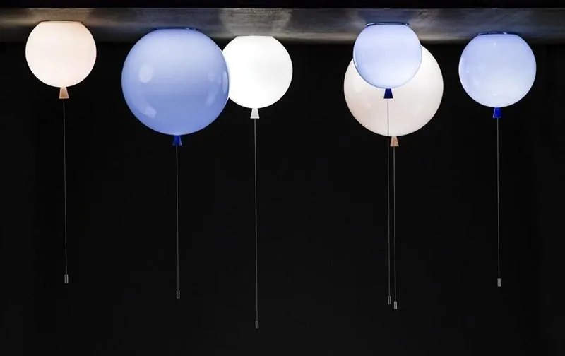 Brokis - Plafondlamp Memory Geel glanzend / Zilver Glas
