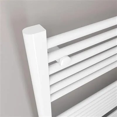 Eastbrook Biava multirail handdoekradiator 75x110cm 843W wit glans