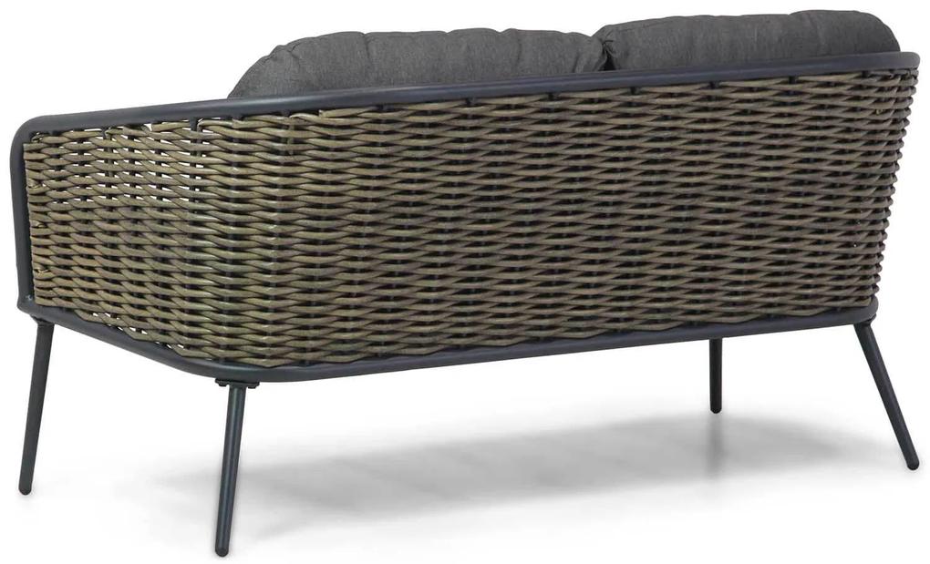 Lifestyle Garden Furniture Enchante Stoel-bank Loungeset - Aluminium/wicker Grijs 4-delig