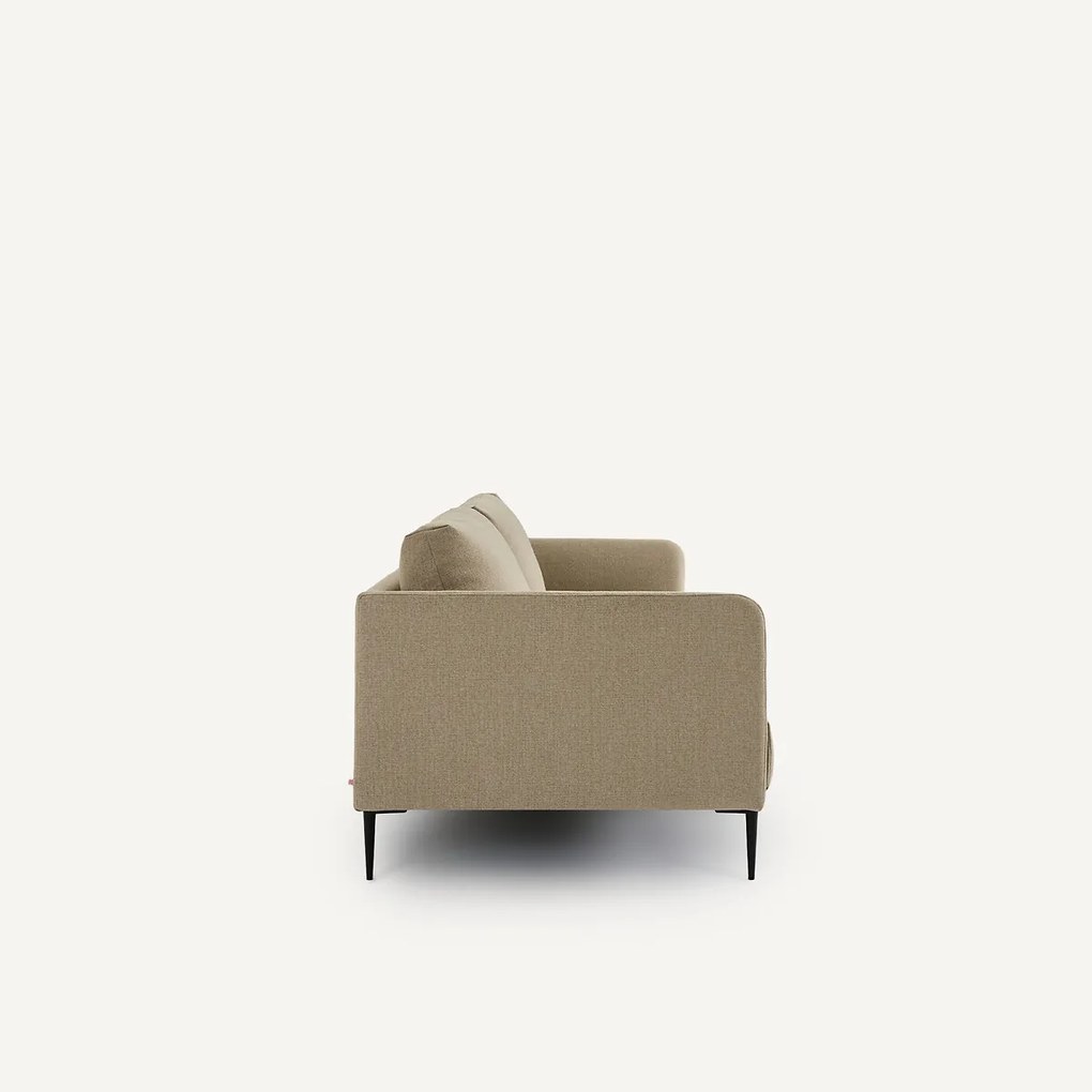 2-zitsbank in gerecycled chenille, OSCAR, ontwerp door Emmanuel Gallina