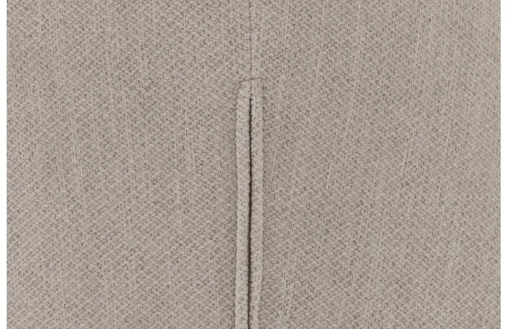 Goossens Stoel Noomi beige stof met armleuning,