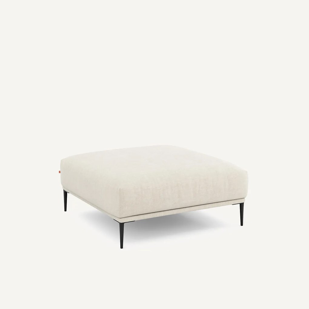 XL voetensteun van katoen en linnen, Oscar, ontwerp Emmanuel Gallina