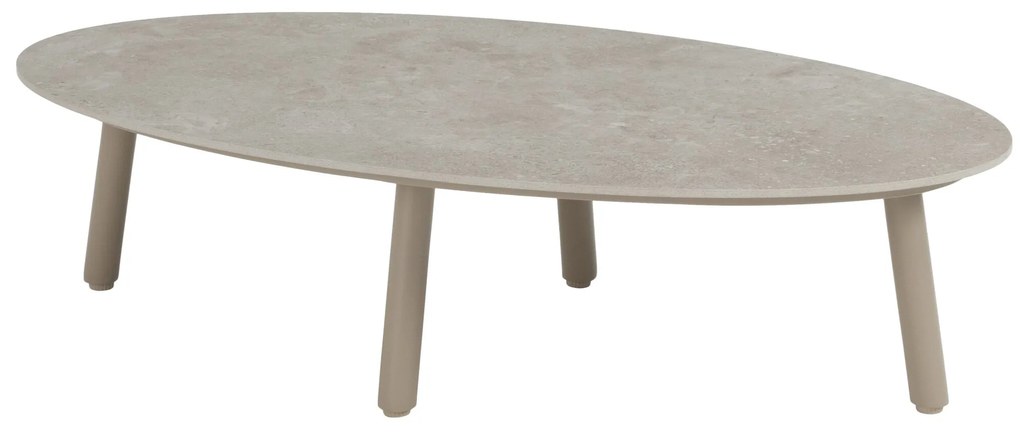 Salute lounge tuintafel 120x65xH30 cm ceramic latte Taste 4SO