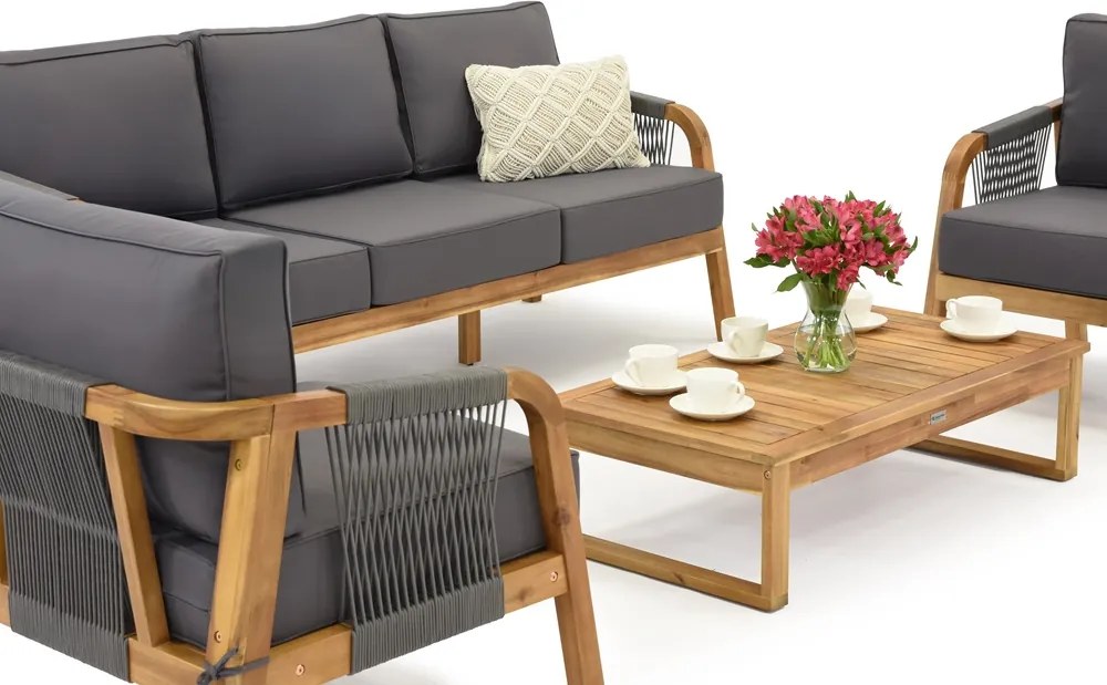 Acaciahouten tuinmeubelen Mumbai Coffee 5 Garden Point