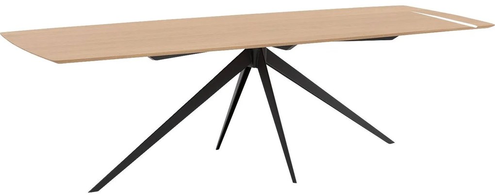 Goossens Excellent Eettafel Uniek, Semi rechthoekig 260 x 100 cm