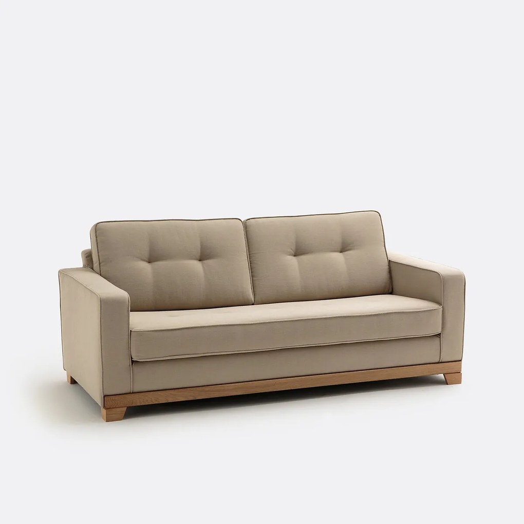 Bedbank van katoen en linnen, Ajis