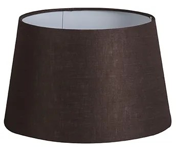 Linnen lampenkap bruin 25/16