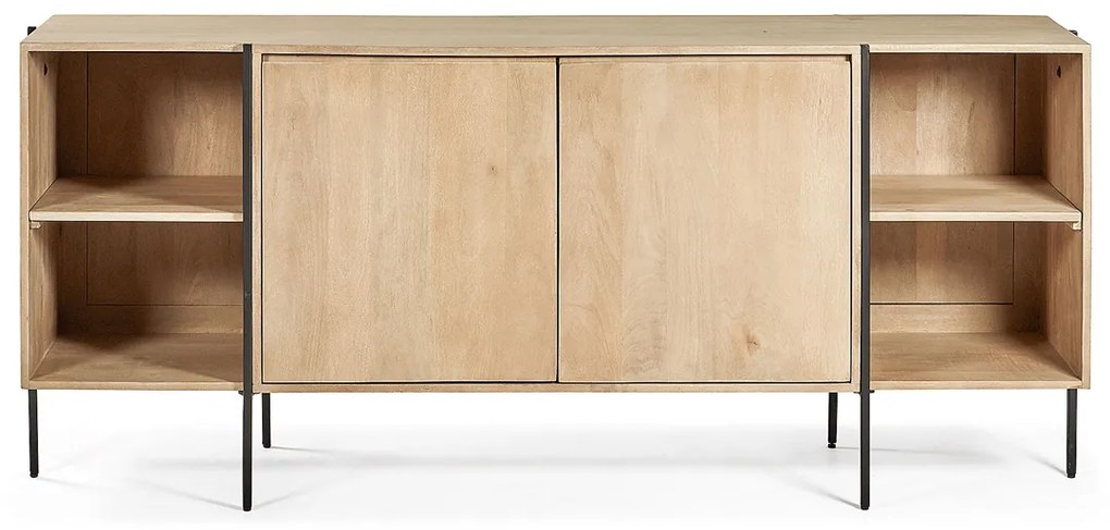 Kave Home Palmia Modern Dressoir Mango Hout - 185x45x81cm.