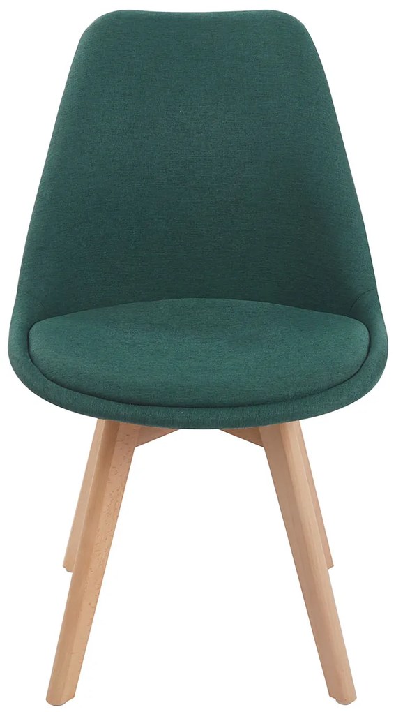 Set 4 Synk Stoffen Stoelen