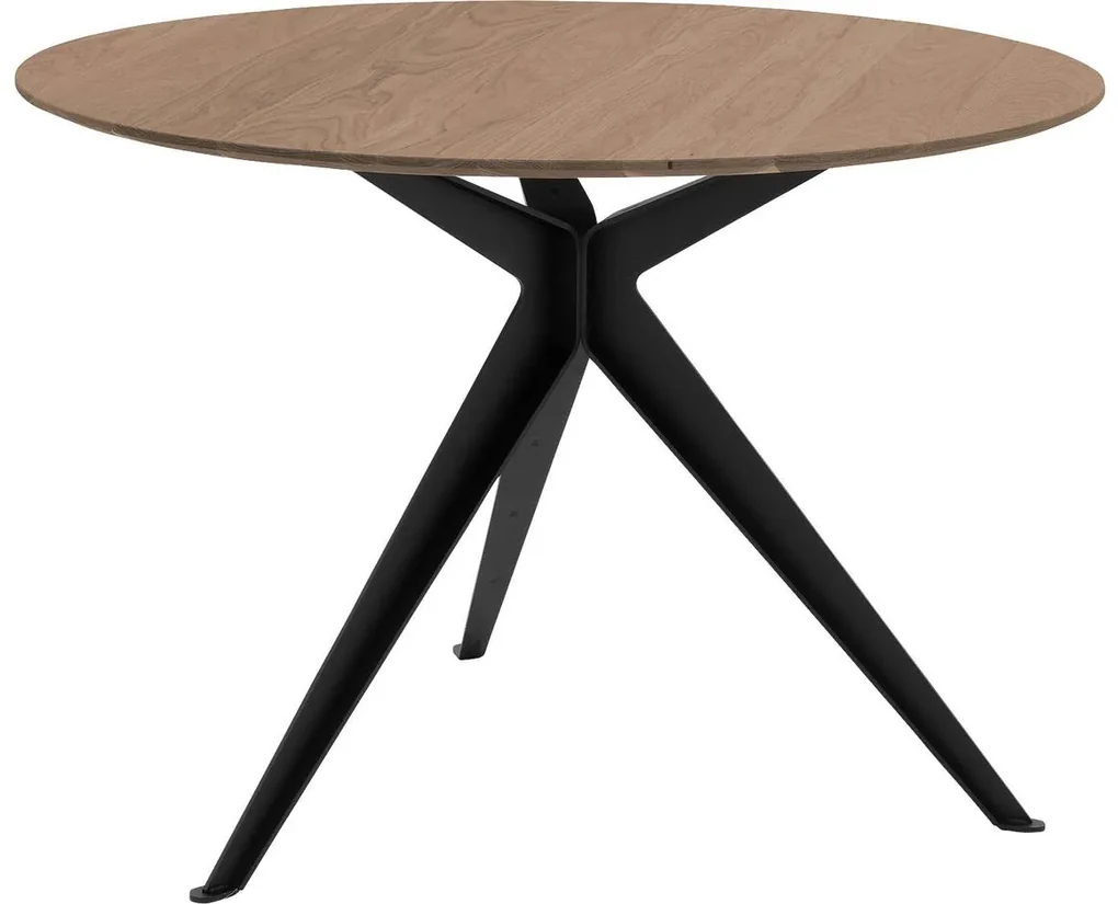 Goossens Excellent Eettafel Kopenhagen, Rond 110 x 110 cm