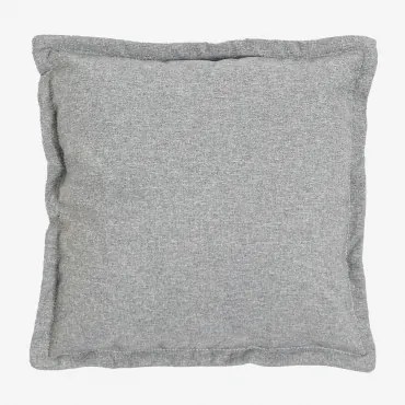 Vierkant Kussen (53x53 Cm) Kata Stof Szary - Sklum