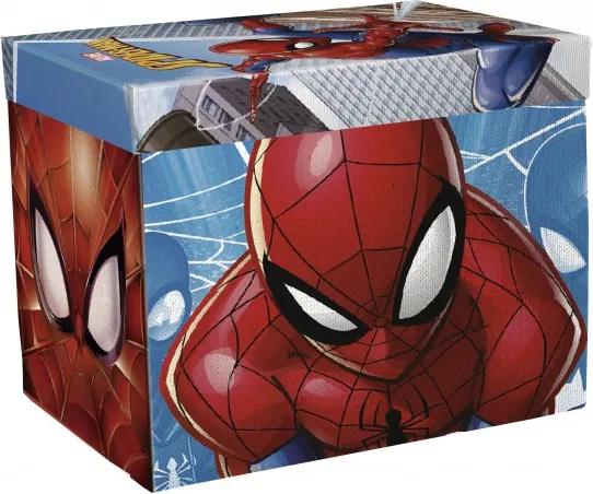 Spiderman opbergbox/speelmat 30 x 30 x 30 cm