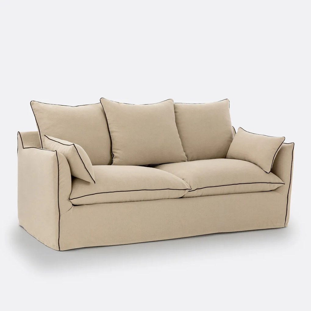 Bankhoes in dik linnen, Odna