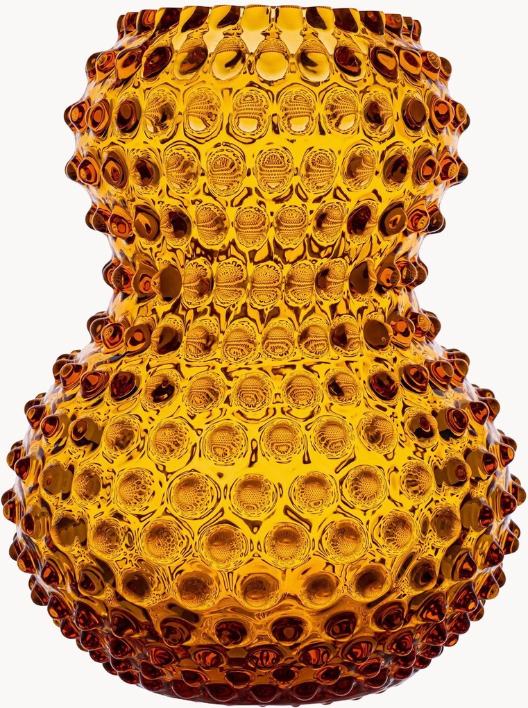 Mondgeblazen vaas Hobnail, H 20 cm