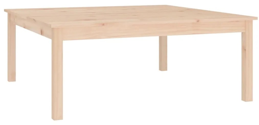 vidaXL Salontafel 100x100x40 cm massief grenenhout