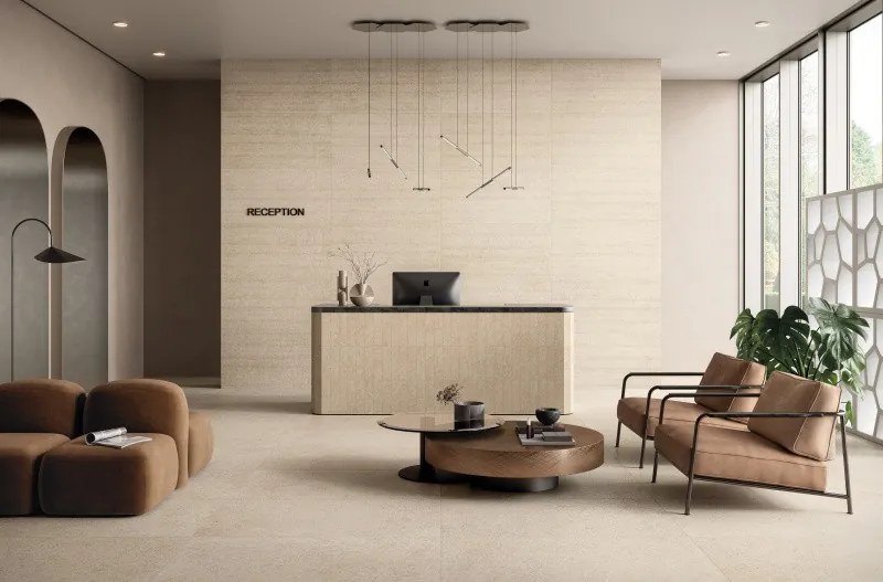 Jabo Yacht brick wandtegel sand 7.5x30cm gerectificeerd