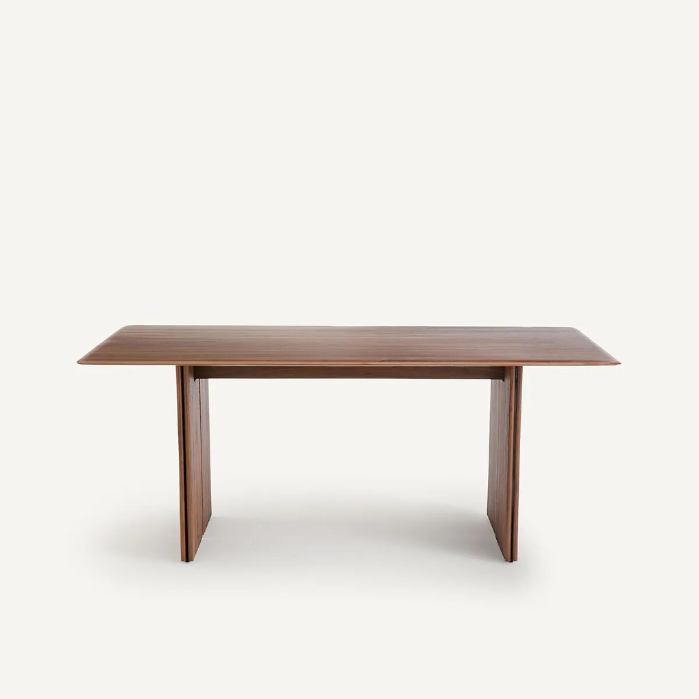 Tafel in massief notenhout en fineer L180 cm, Minela