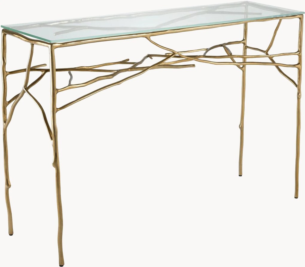 Wandtafel Antico met glazen tafelblad