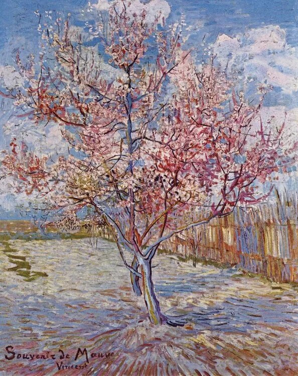 Kunstreproductie Souvenir de Mauve (1888), Vincent van Gogh