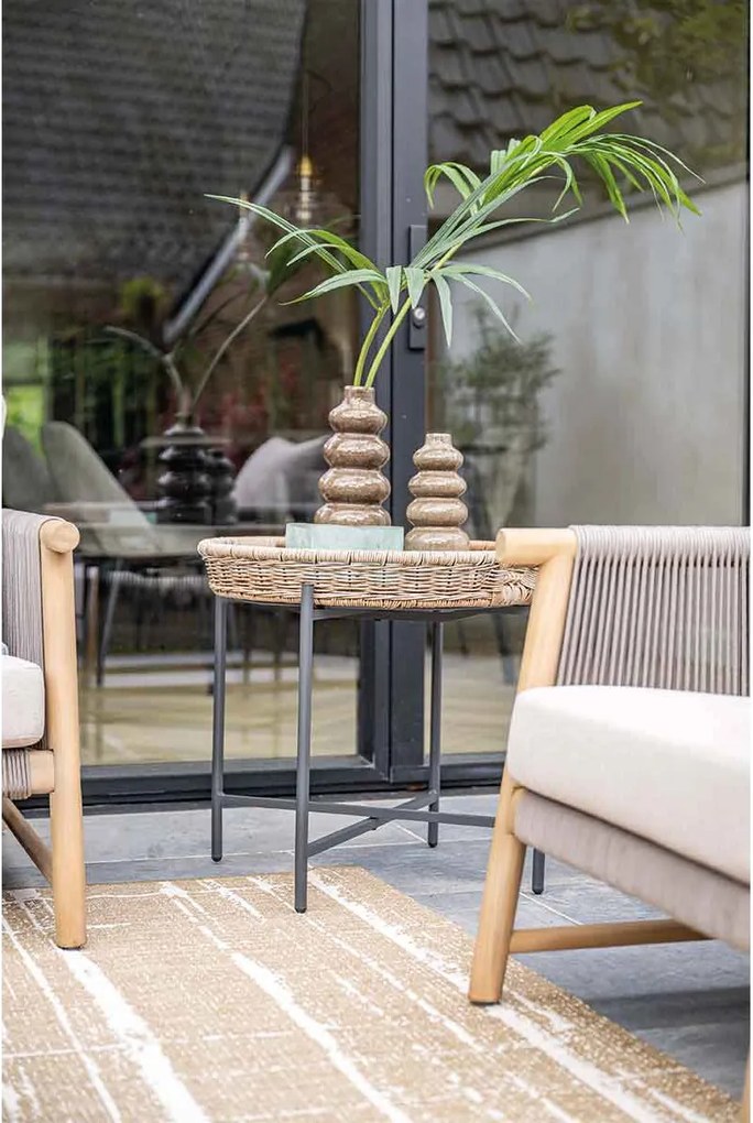 Garden Impressions Nigori bijzettafel Ø70xH40 cm - natural