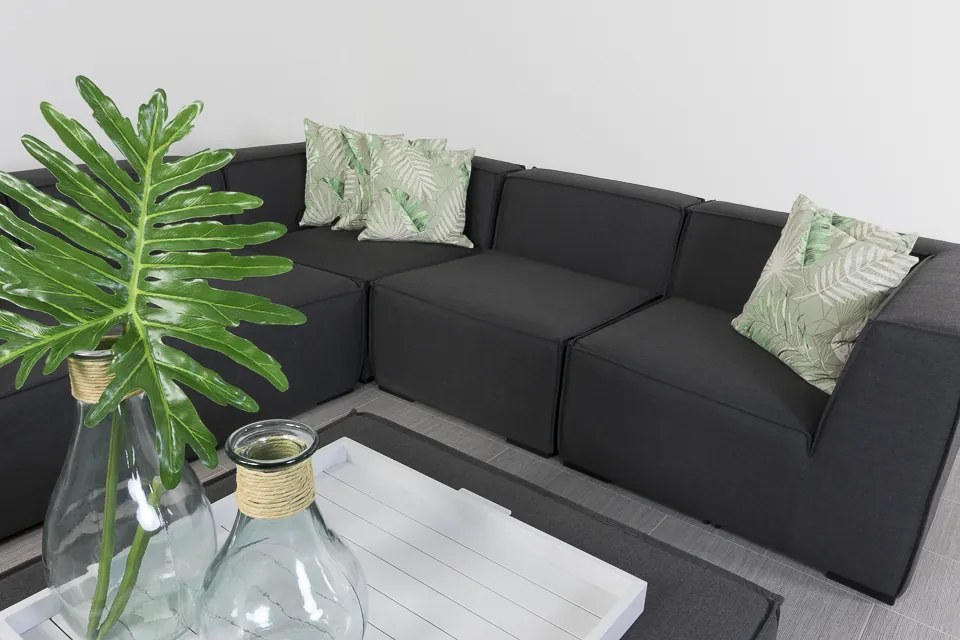 Liberty Sunbrella loungeset - Sooty - 6-delig OP=OP