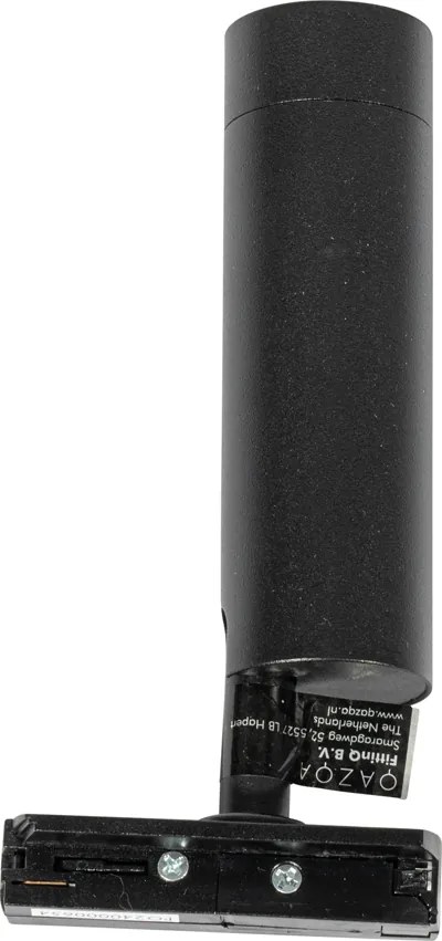 Moderne spot zwart voor railsysteem 1-fase 35mm - Iconic Jeana Luxe