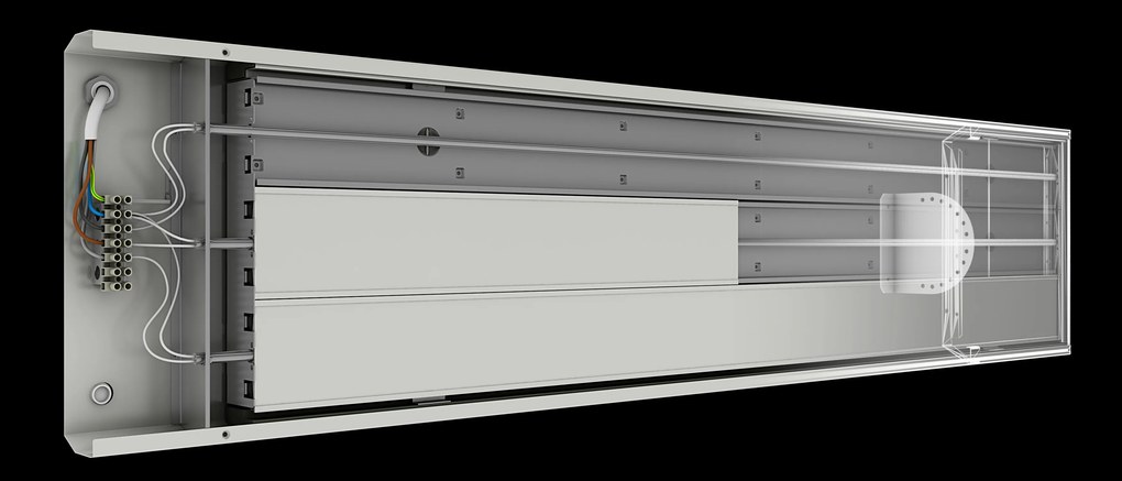 Ecosun S+06 infrarood paneel 65x25cm 600W
