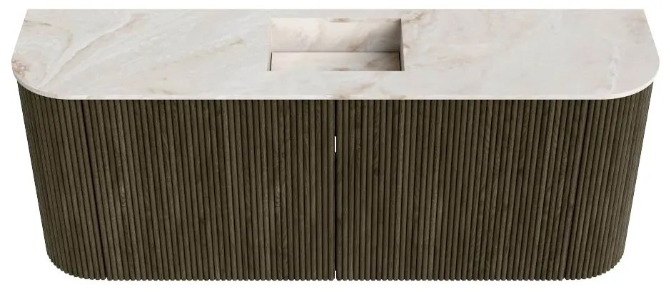 Mondiaz Joya DLux 105cm toiletmeubel ronding links/rechts shadow met wastafel faye midden zonder kraangat frappe
