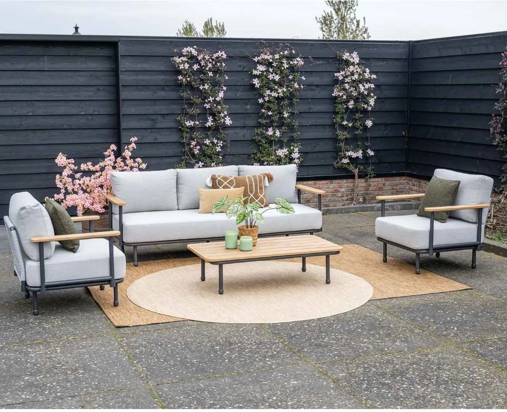 Garden Impressions Emmely loungeset 4-delig - valley sand