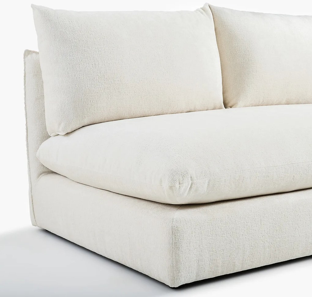 Malo modulaire 2-zits bank met textuurfluweel