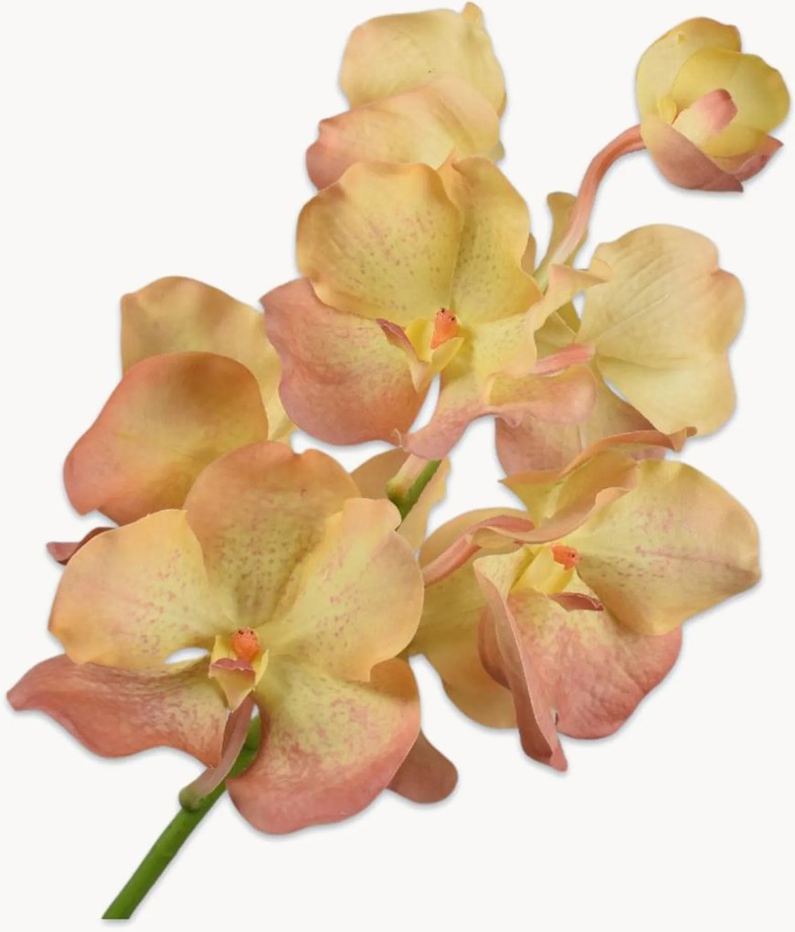 Handgemaakte kunstbloemen Vanda, 2-delig