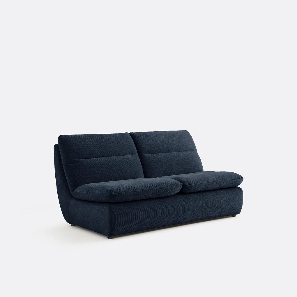 ERABLE 2-zits bank van reliëffluweel