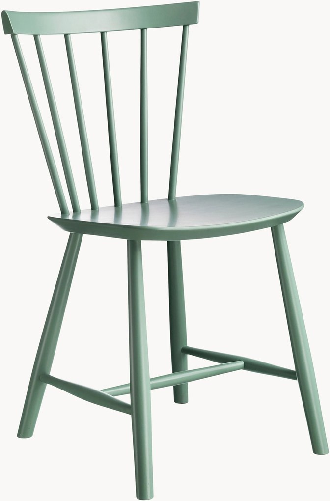 Handgemaakte eetstoel J46 van beukenhout