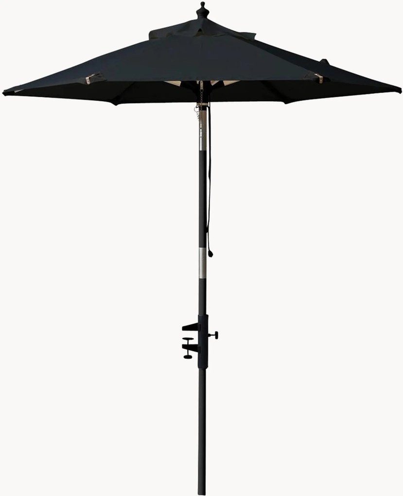 Handgemaakte balkonparasol Barbara met kanteling, Ø 180 cm