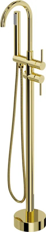 Mexen Alma vrijstaande badmengkraan, goud - 75033-50
