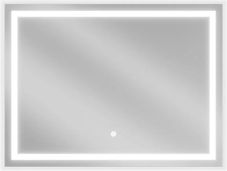 Mexen Miko verlichte badkamerspiegel 80 x 60 cm, LED 6000K, antivries - 9819-080-060-611-00