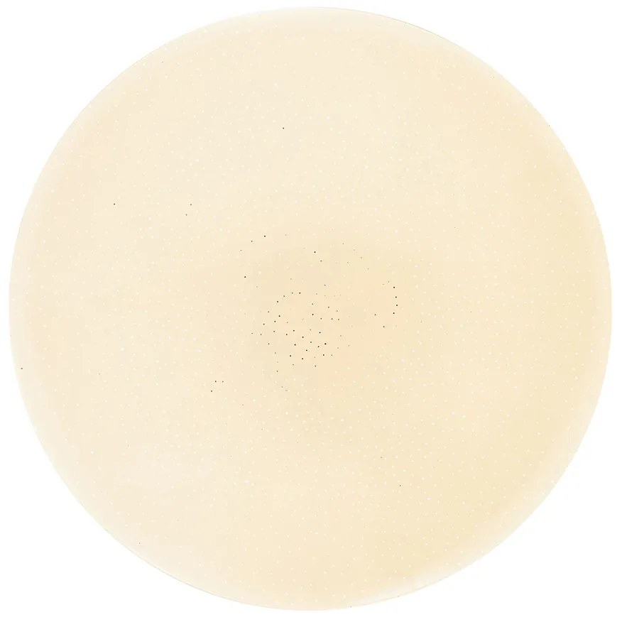 Smart plafondlamp wit 38 cm stereffect incl. LED met afstandsbediening - Extrema